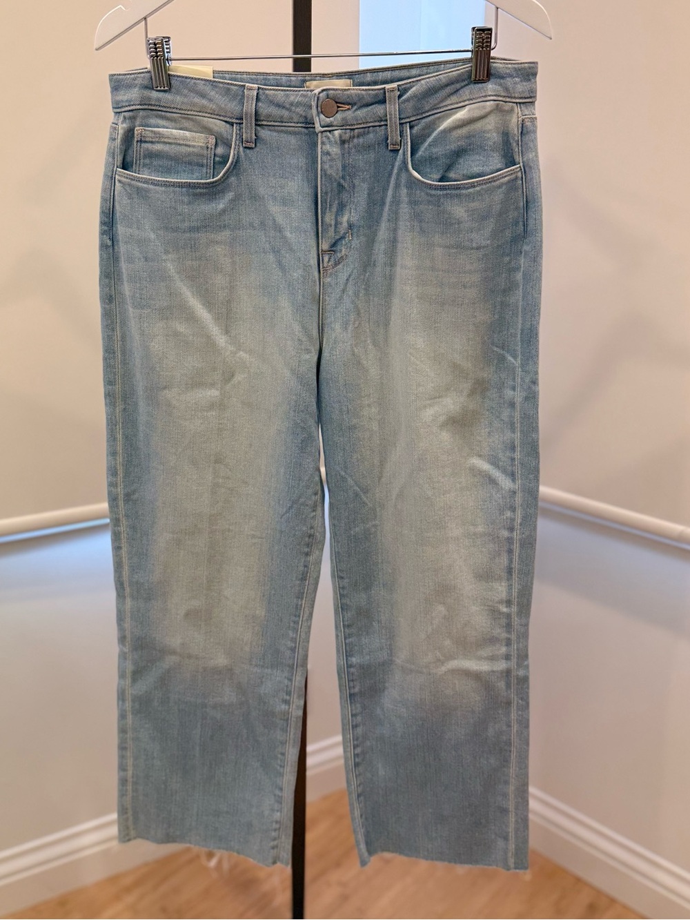 L'Agence Wanda Cropped Wide-Leg Jean - Winsor